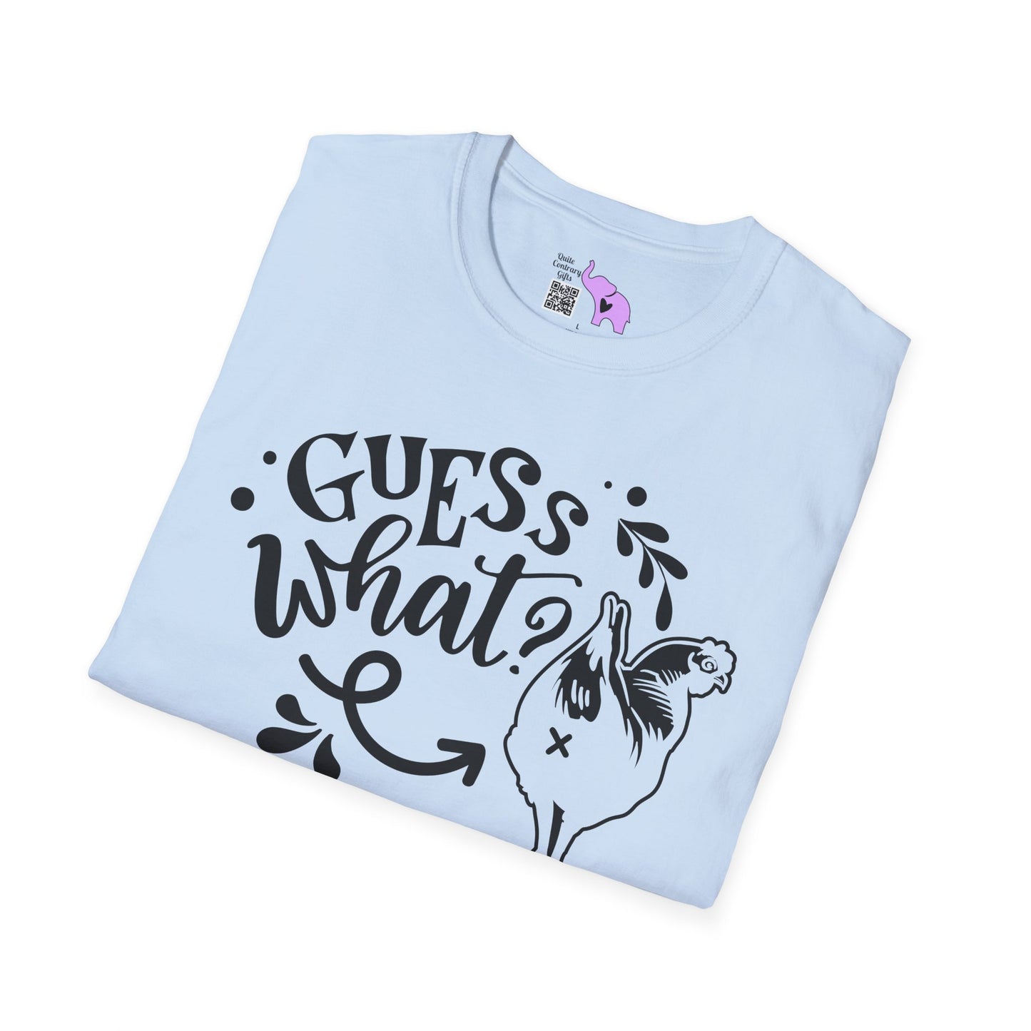 Guess What (Chicken Butt) Adult T-shirt