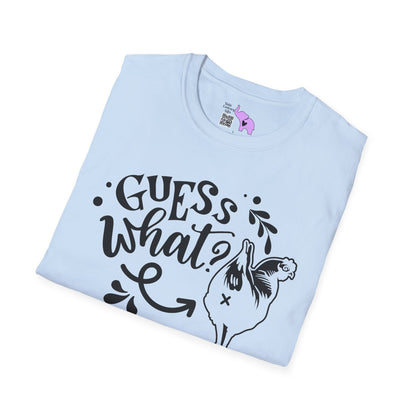 Guess What (Chicken Butt) Adult T-shirt