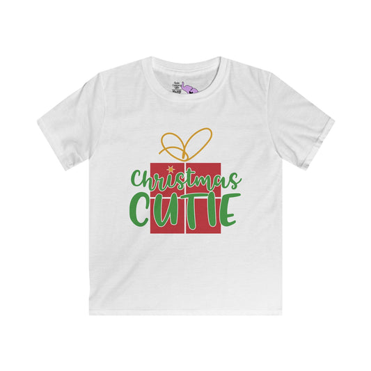 Christmas Cutie Youth Softstyle Tee