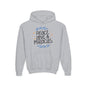 Hanukkah Peace Love & Miracles 2 Youth Hoodie