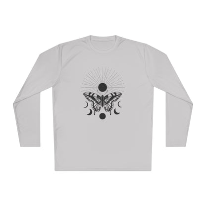 Butterfly w/Sun, Moon, & Stars Adult Long Sleeve Tee