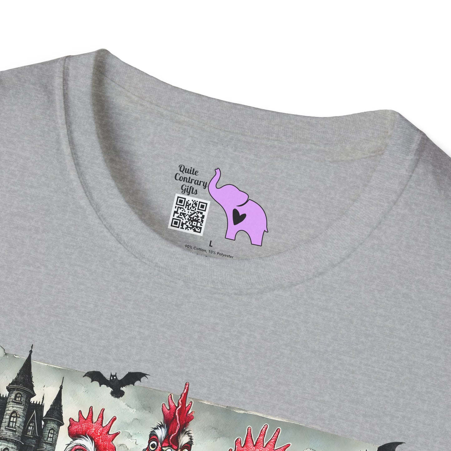 Spooky Chickens Adult T-shirt