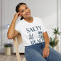 Salty LIl' Beach Adult T-shirt