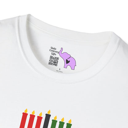 Seven Candles of Culture Adult T-shirt