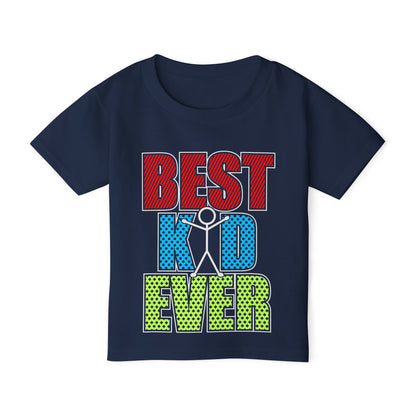 Best Kid Ever (Colorful) Heavy Cotton™ Toddler T-shirt