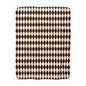Black & White Harlequin Fleece Blanket
