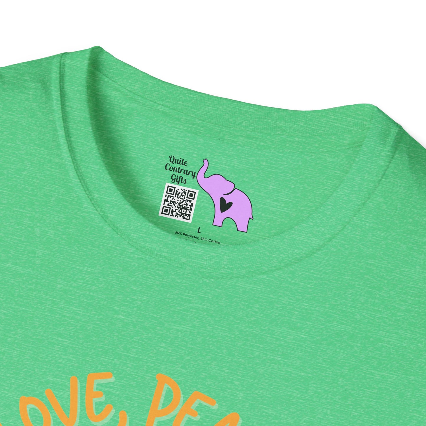 Love, Peace, & Taco Grease Adult T-shirt