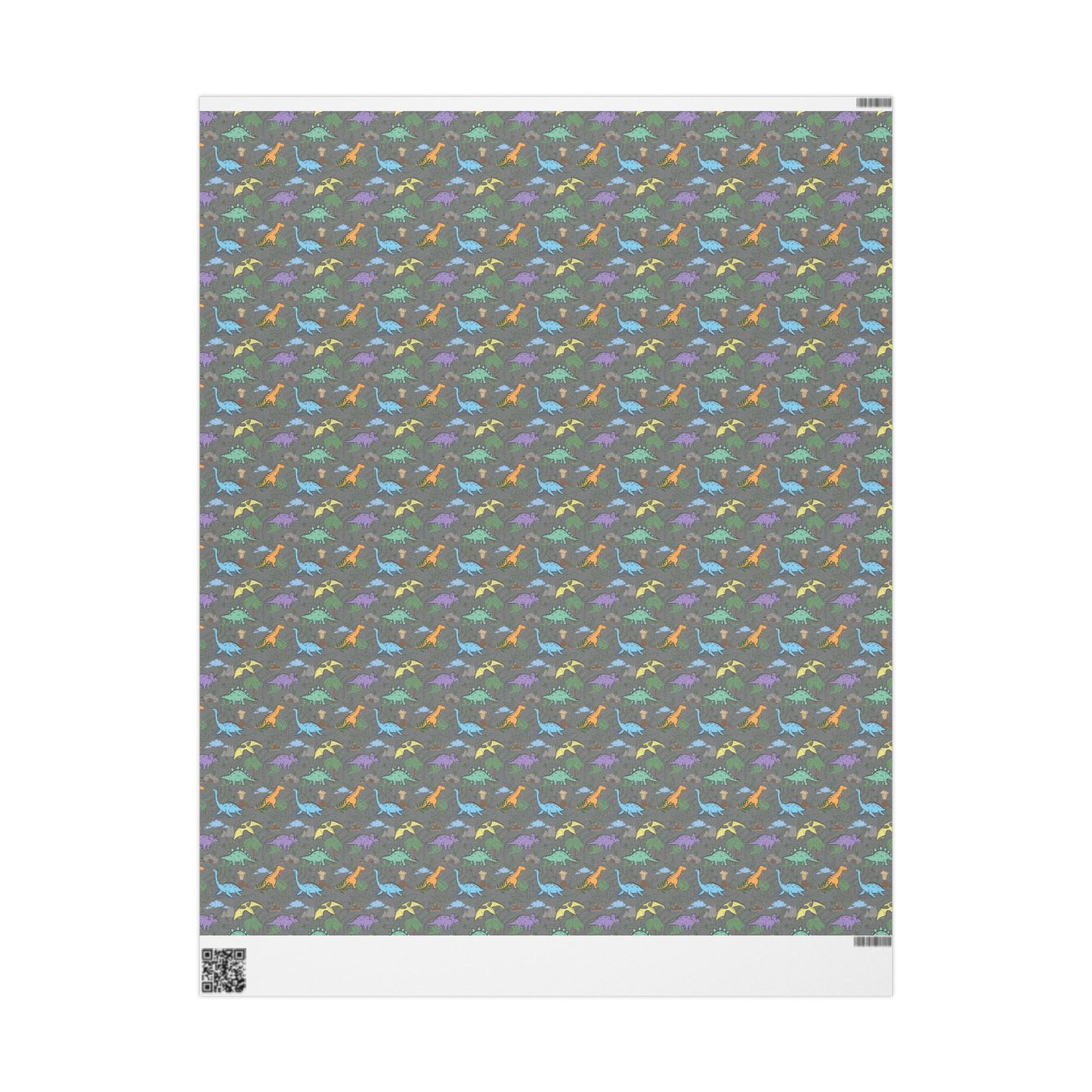 Prehistoric Playtime Wrapping Paper