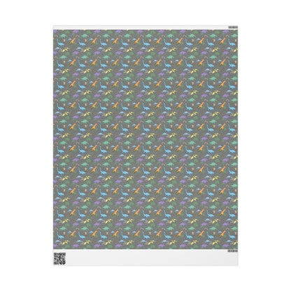 Prehistoric Playtime Wrapping Paper