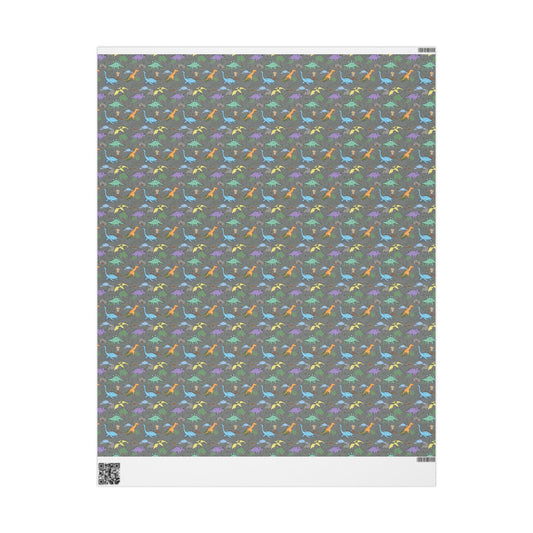 Prehistoric Playtime Wrapping Paper