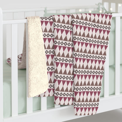 Rosewood Cairn Stripes Fleece Blanket