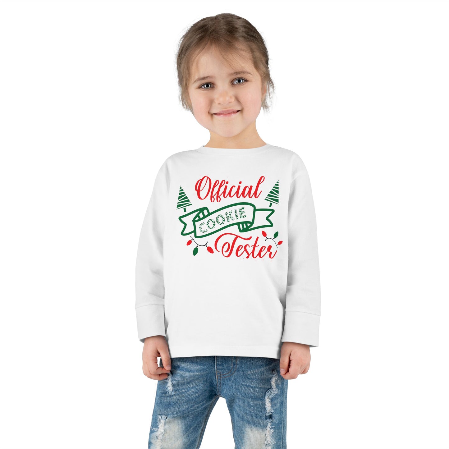 Official Cookie Tester Toddler Long Sleeve Tee