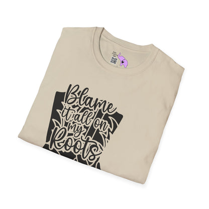 Blame It All On My Roots Adult T-shirt