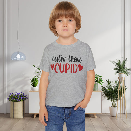 Cuter Than Cupid Heavy Cotton™ Toddler T-shirt