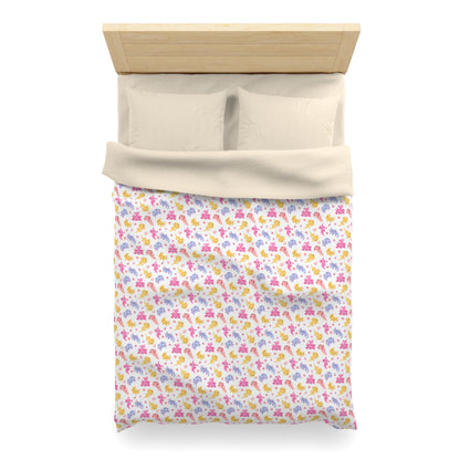 Axolotl Whimsy Microfiber Duvet Cover