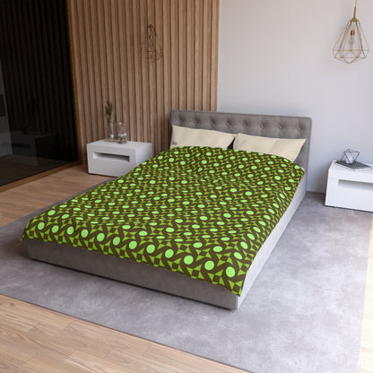 Pistachio Pinwheels Duvet Bedding Set