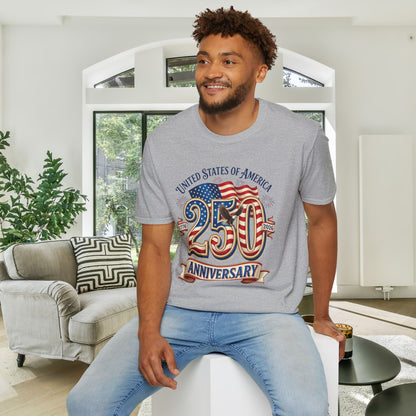 United States of America 250th Anniversary Adult T-shirt