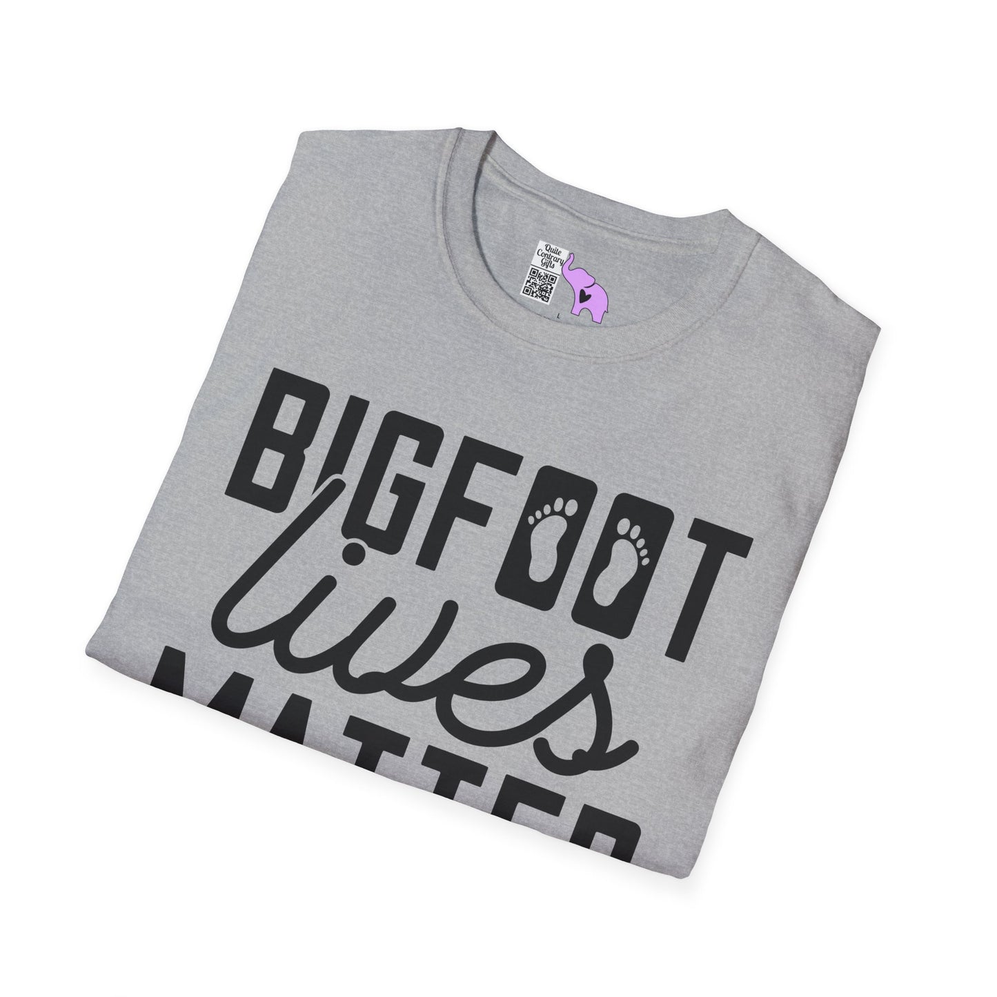 Bigfoot Lives Matter Adult T-shirt