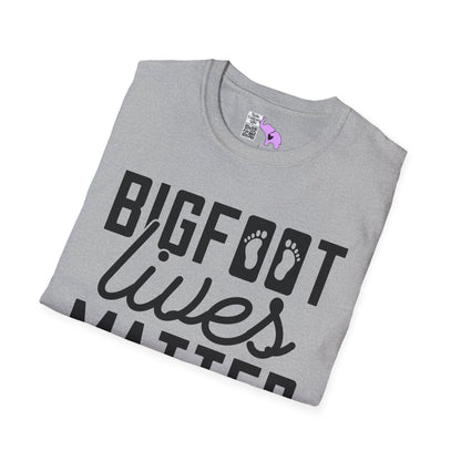 Bigfoot Lives Matter Adult T-shirt