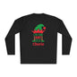 I'm The Aunt Elf Personalized Adult Long Sleeve Tee
