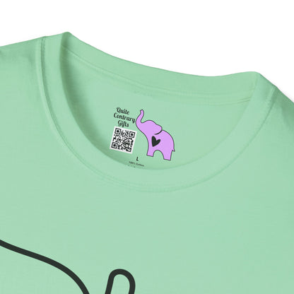 Teacher w/Apple Adult T-shirt