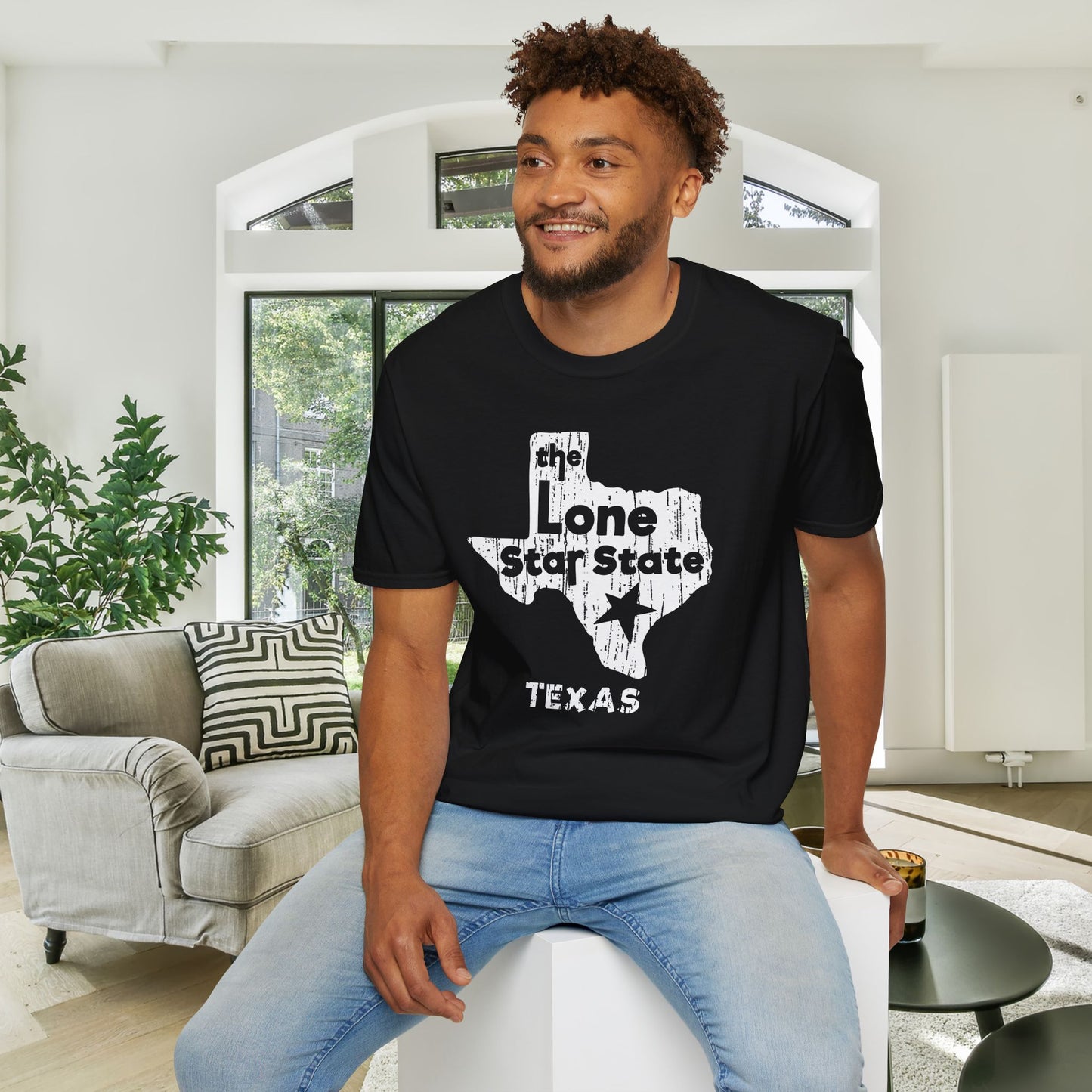 Texas The Lonestar State Adult T-shirt