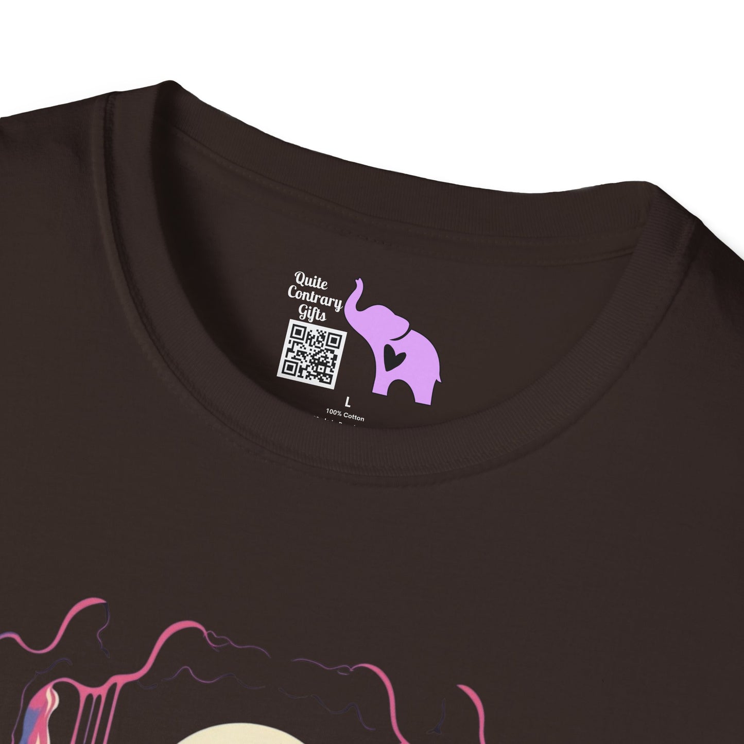 Creepy Ghost 2 Adult T-shirt