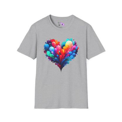 All the Feels Heart Adult T-shirt