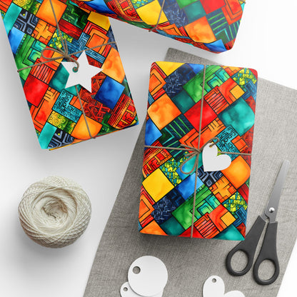 Heritage Pulse Kwanzaa Wrapping Paper