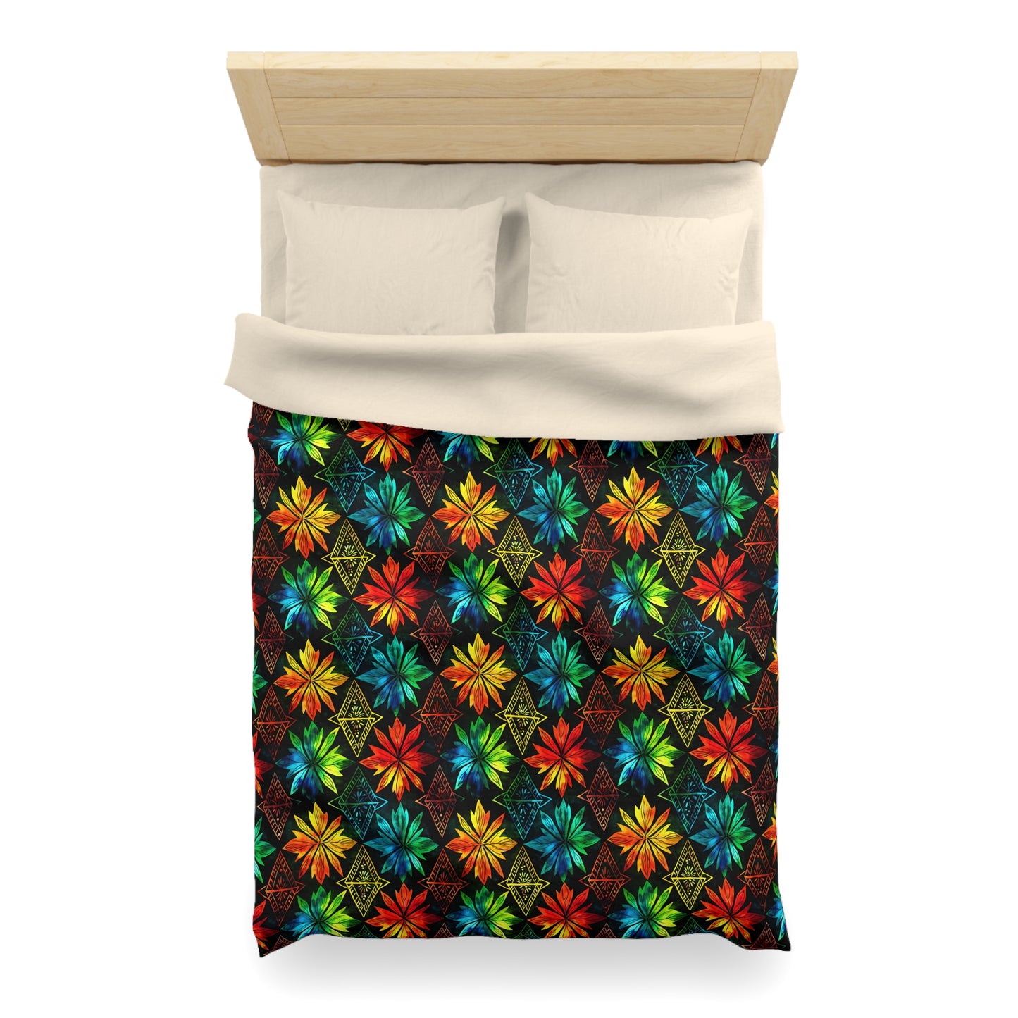 Celebration Mosaic Microfiber Duvet Cover
