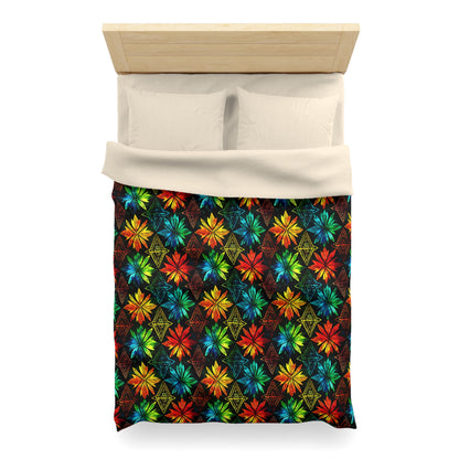 Celebration Mosaic Microfiber Duvet Cover