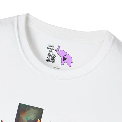 Texas Cow Skull w/Red Cowboy Hat Adult T-shirt