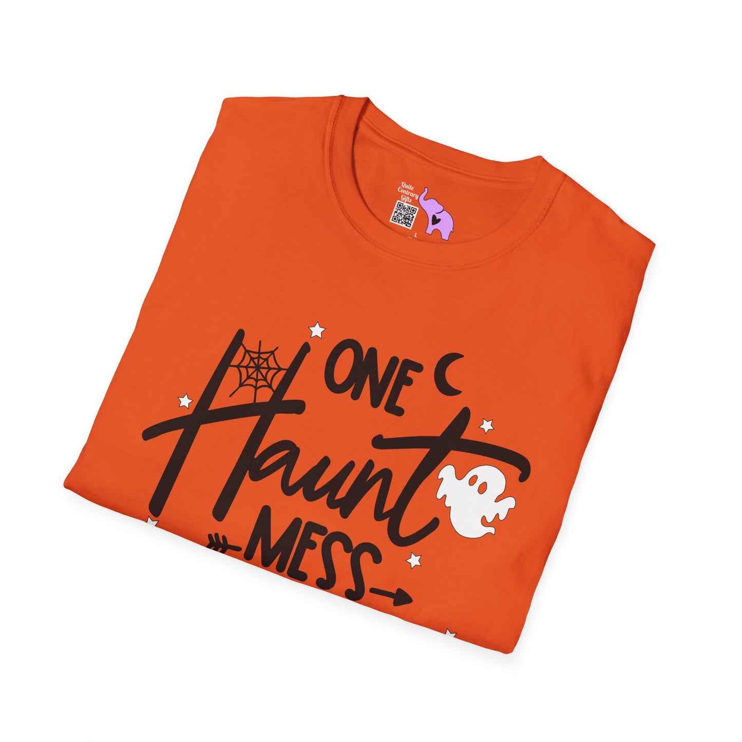 One Haunt Mess Adult T-shirt