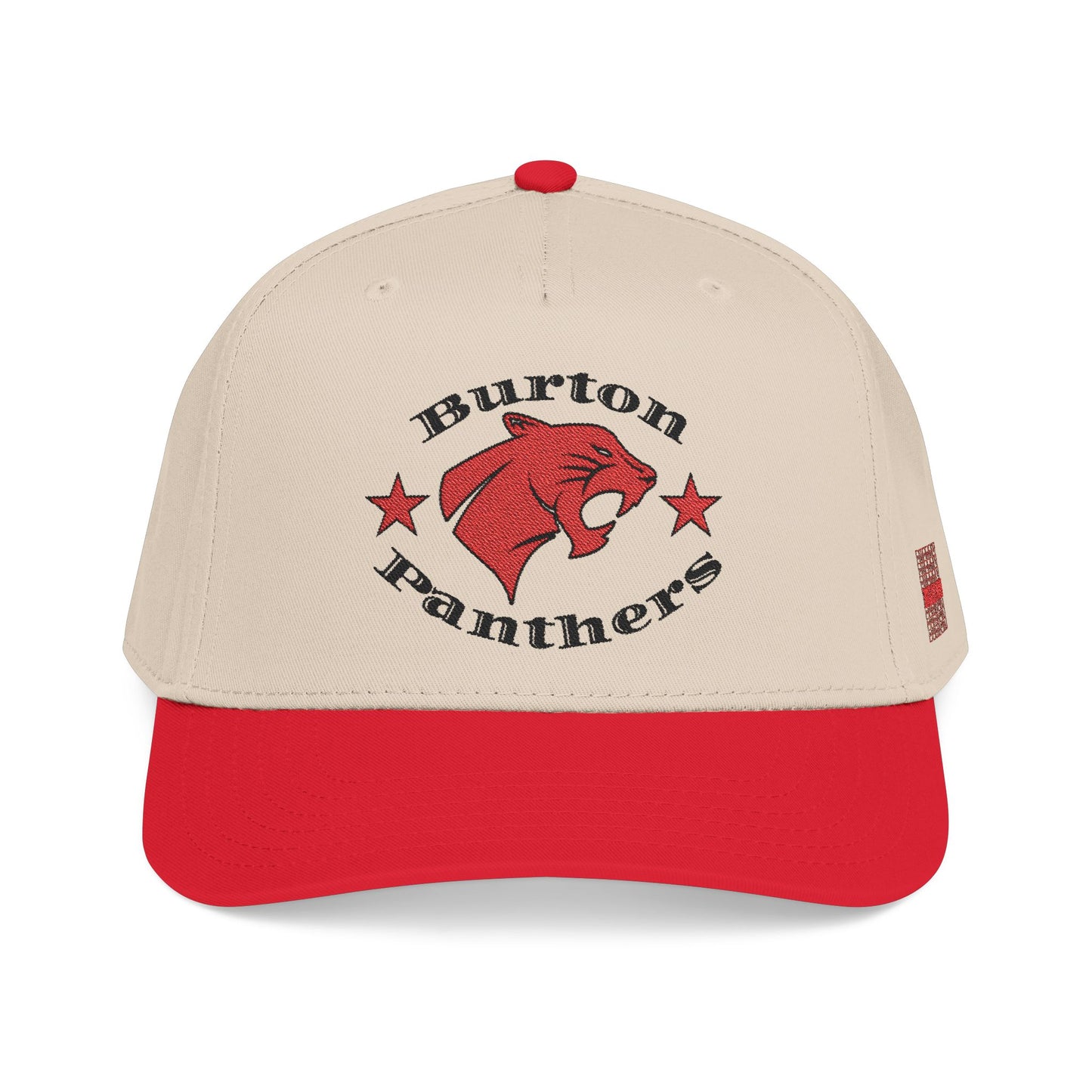 Burton Panthers (Mascot) Mid Profile Baseball Cap