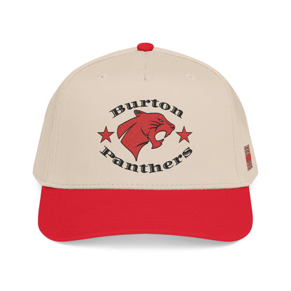 Burton Panthers (Mascot) Mid Profile Baseball Cap