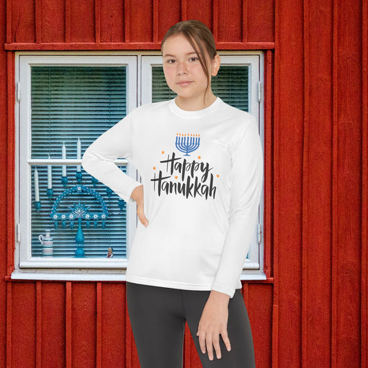 Happy Hanukkah 6 Youth Long Sleeve Tee