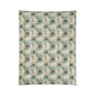 Rustic Teal Daisy Comforter