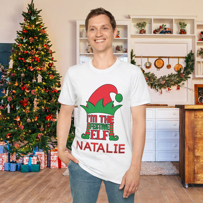 I'm The Festive Elf Adult T-shirt