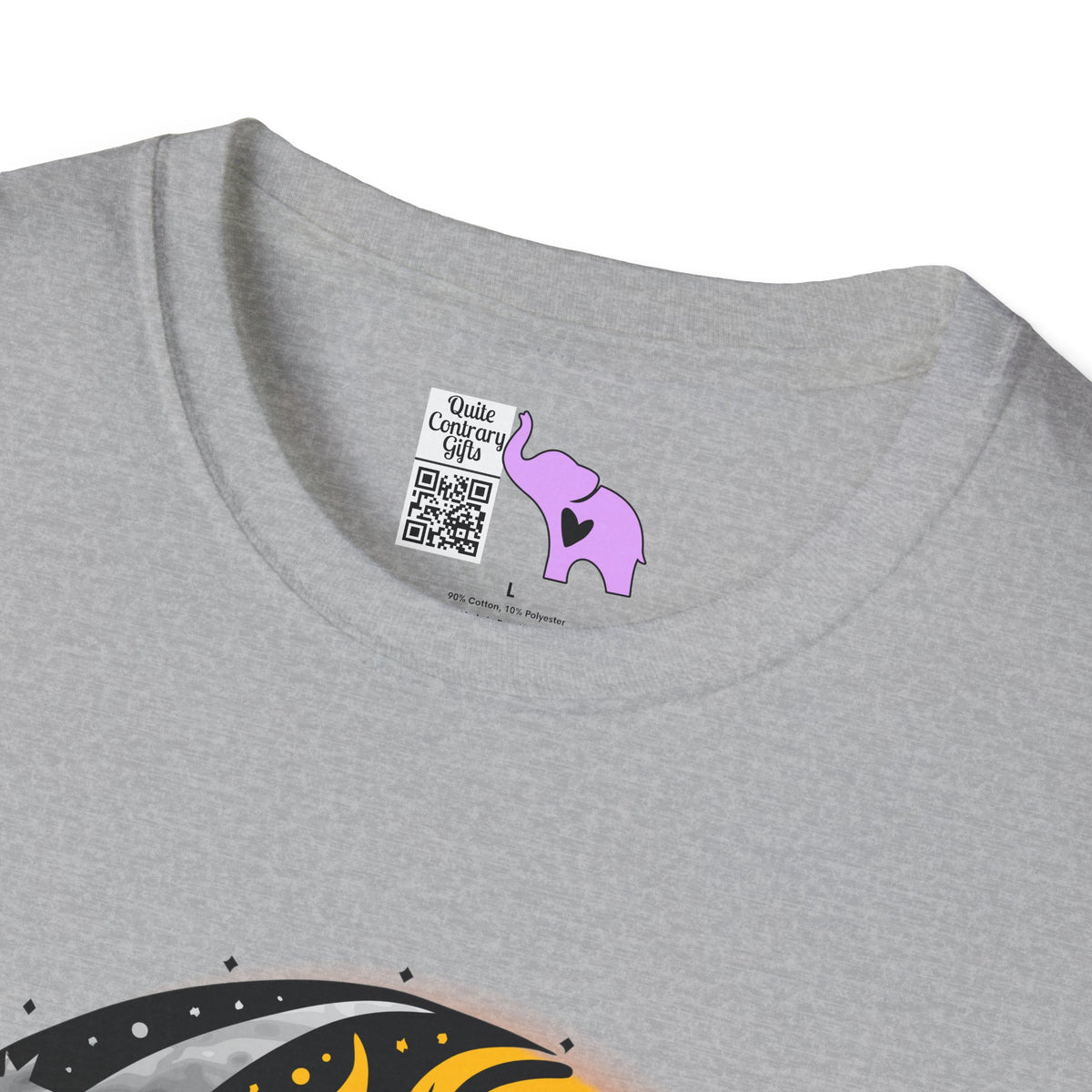 Sun Moon Stars Adult T-shirt
