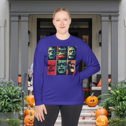 Halloween Monster 2 Adult Long Sleeve Tee