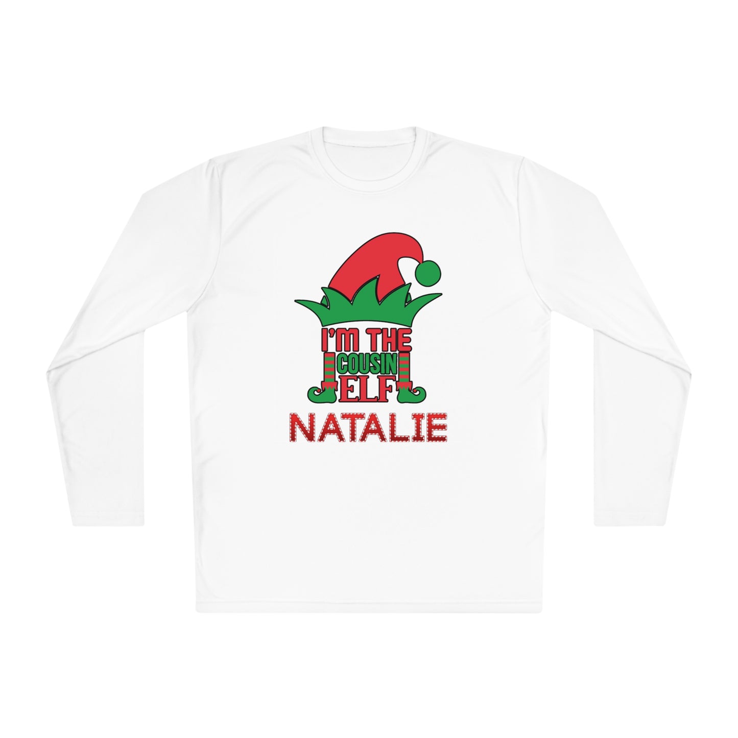 I'm The Cousin Elf Adult Long Sleeve Tee