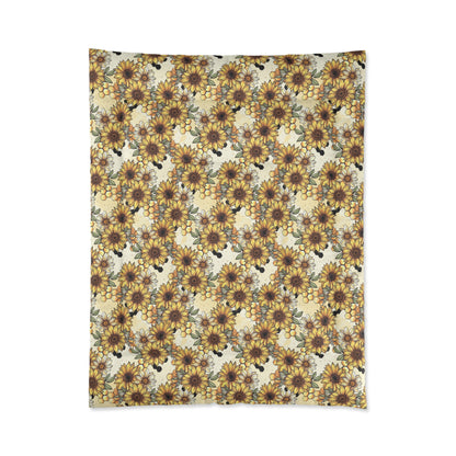 Honeycomb & Sunflowers Comforter