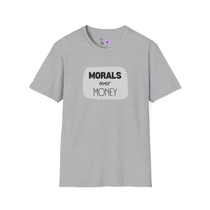 Morals over Money T-shirt