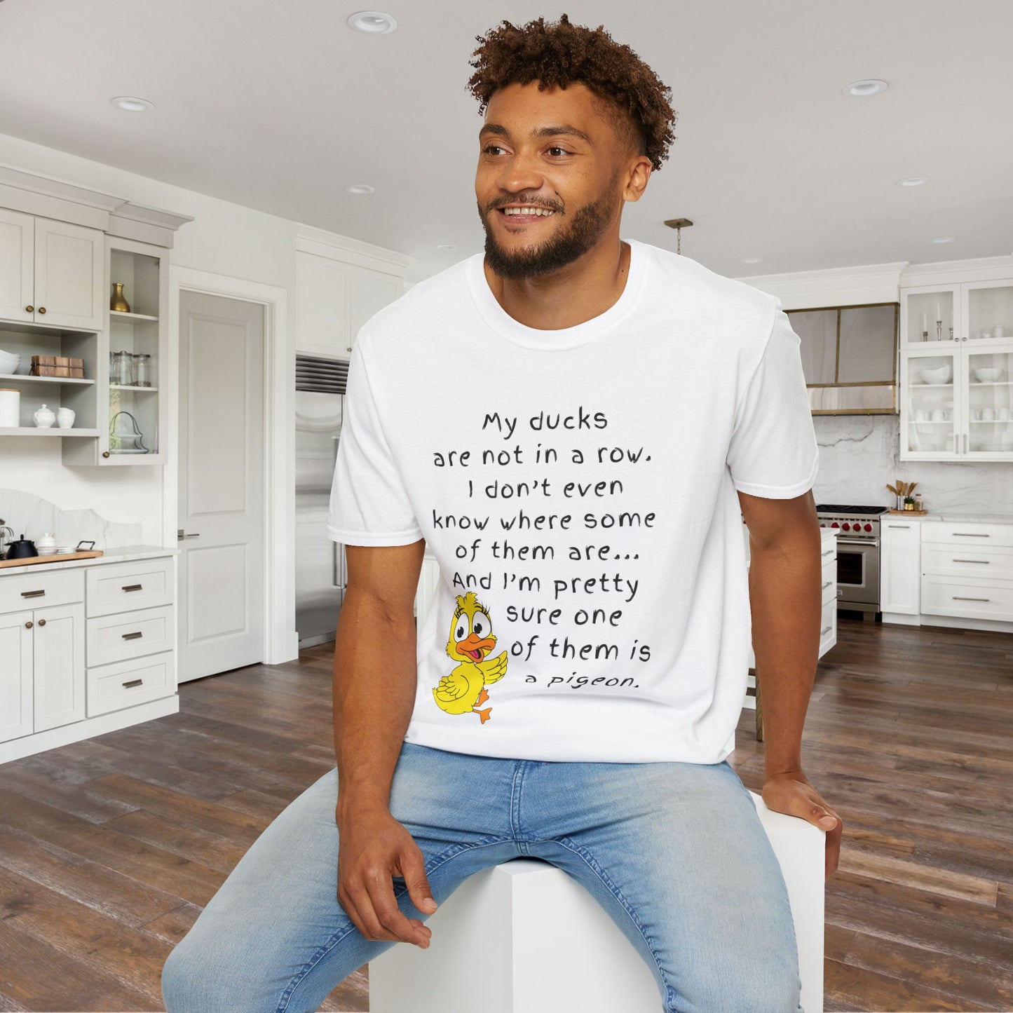 My Ducks Are Not In a Row Adult T-shirt
