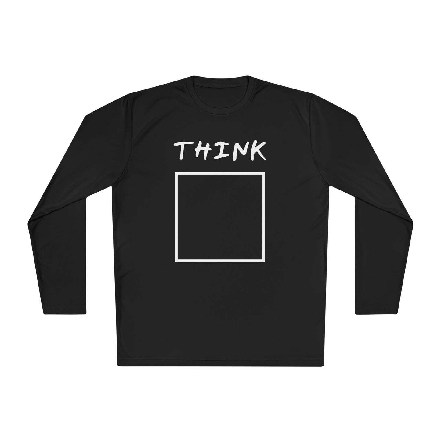Think (Outside The Box) Adult Long Sleeve Tee