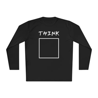 Think (Outside The Box) Adult Long Sleeve Tee
