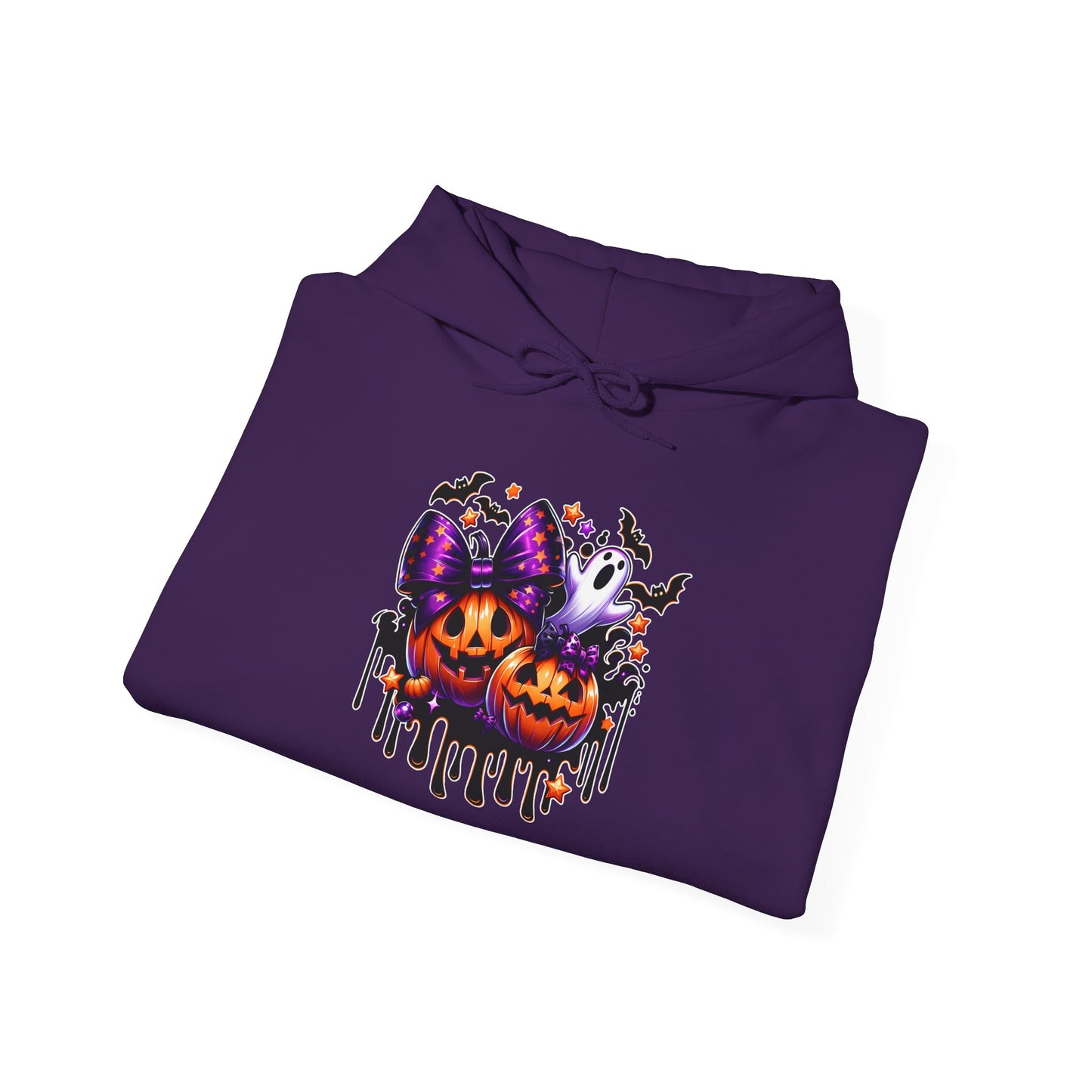 Bats Bows & Boos Heavy Blend™ Hooded Sweatshirt