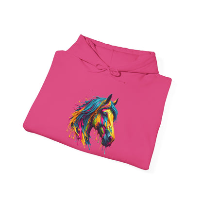Colorful Horse Heavy Blend™ Hooded Sweatshirt