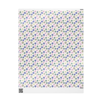 Earthbound Blooms Wrapping Paper