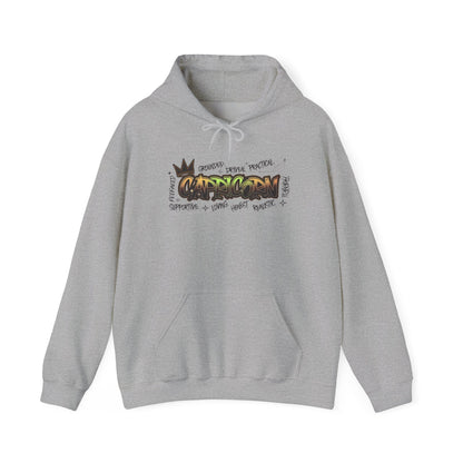 Capricorn Street Art Heavy Blend™ Hooded Sweatshirt